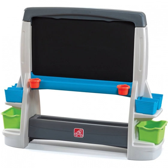 dubbelzijdige ezel grijs 126 cm