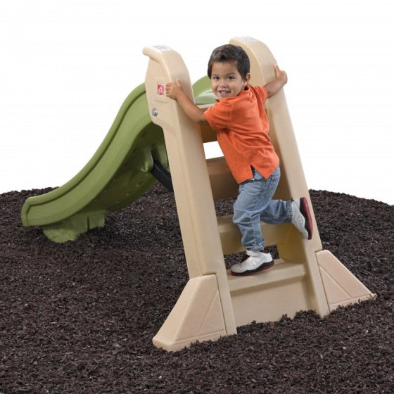 glijbaan Big Fold 162 cm groen/bruin