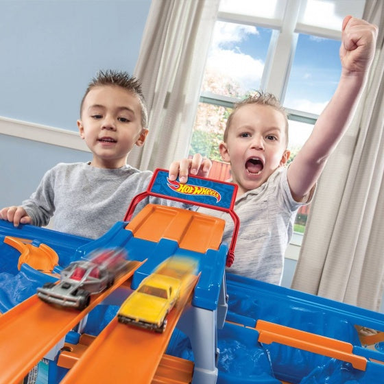 Hot Wheels Car & Track speeltafel 120 x 66 x 41 cm