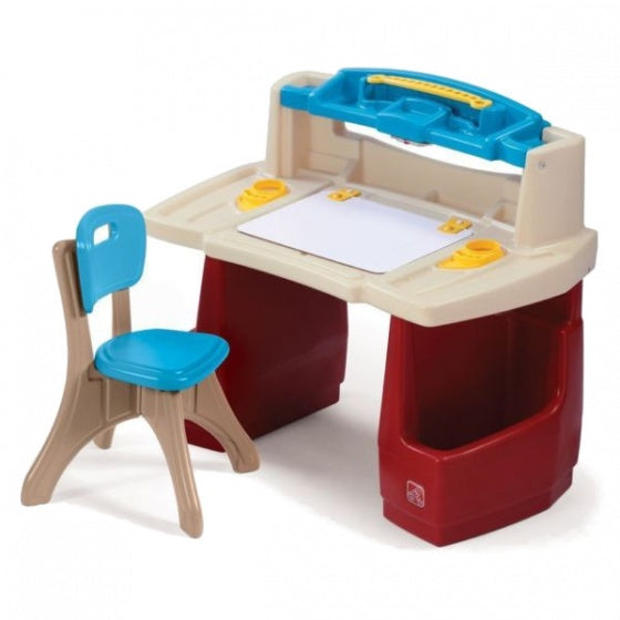 kunstenaarsbureau met krukje deluxe 90 cm