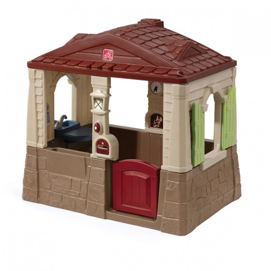 speelhuisje Neat & Tidy Cottage II bruin 163 cm