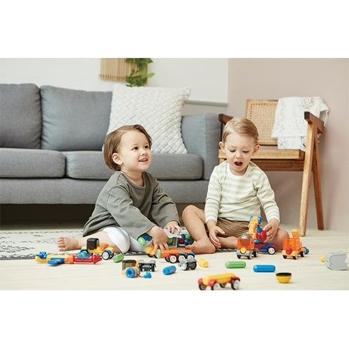 magnetische bouwset constructie 26-delig multicolor