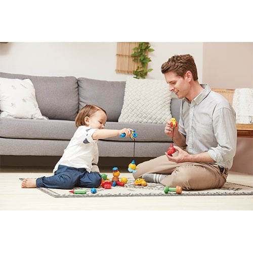 magnetische bouwset vissen 26-delig multicolor