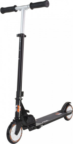 Kick stuntstep Track 120-S Junior Voetrem Zwart/Oranje