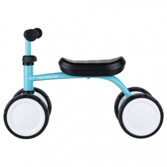loopfiets Mini Rider Go 8 Inch Junior Blauw