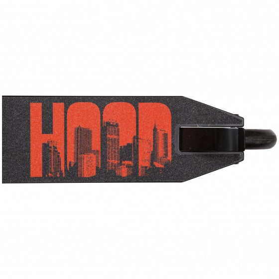 Step Hood Junior Voetrem Zwart/Oranje