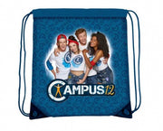 gymtas Campus 12 blauw 40 x 37 cm