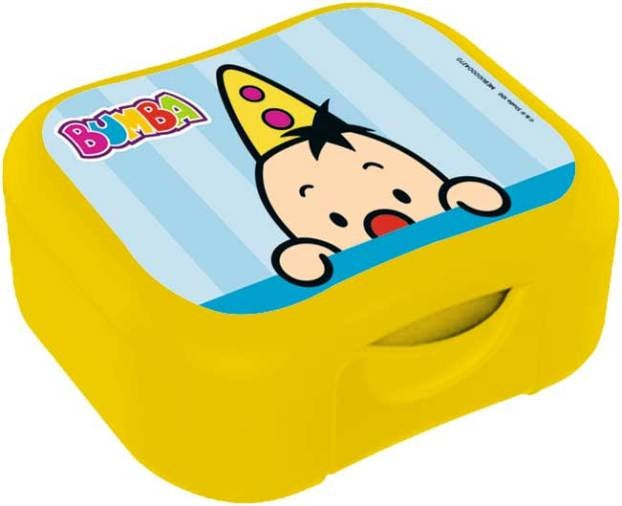 koekendoosje Bumba junior 12 cm geel