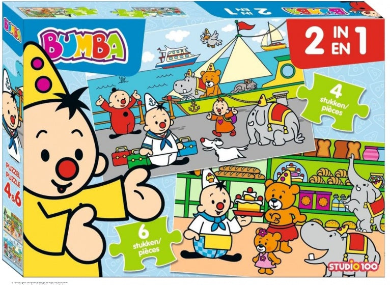 legpuzzel 2-in-1 Bumba junior 10 stukjes