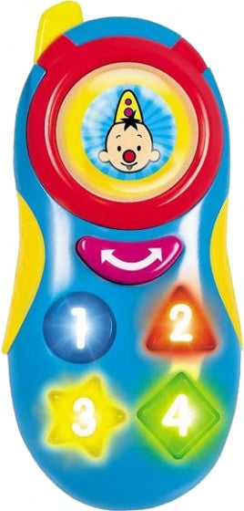 speelgoedtelefoon Bumba 16 cm blauw
