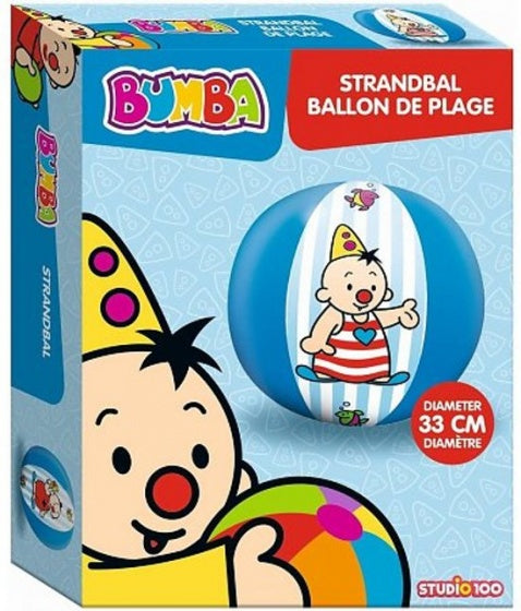 strandbal Bumba 33 cm blauw