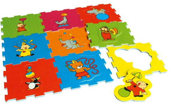 vloerpuzzel Bumba 90 cm 9-delig