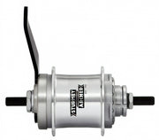 achternaaf Duomatic S2C 2V alu 36G zilver