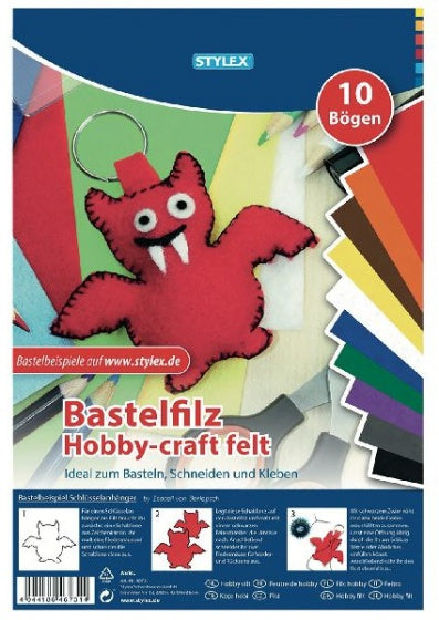 knutselset vilt 20 x 30 cm 10 vellen
