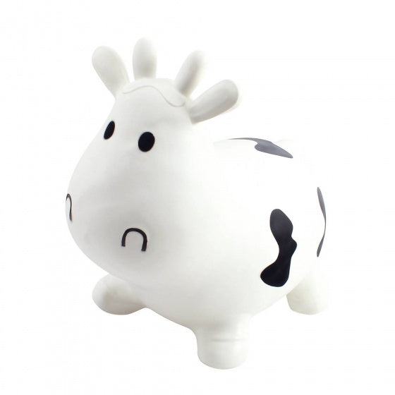 Buddy skippykoe zwart/wit rubber 51 x 24 x 39 cm