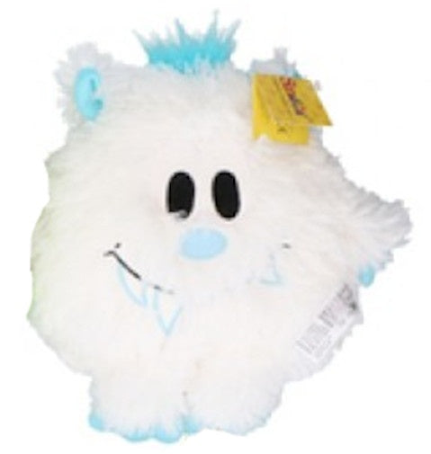 knuffel Monster junior pluche 21 cm wit