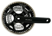 Crankstel FC-M51 24-34-42T Zwart