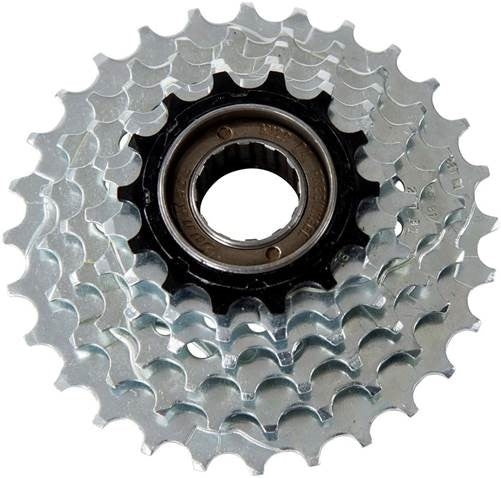 pion 6S 14-28T staal zwart/zilver