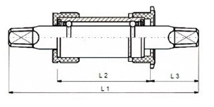 Trapas BBI40 Isis 113 / 35 mm