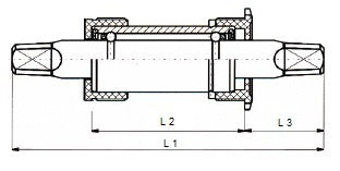 Trapas BBS15 JIS 103 / 31 mm