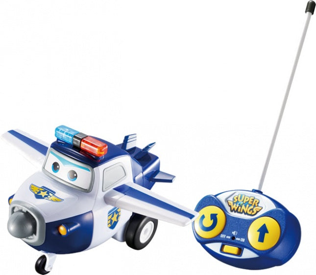RC vliegtuig Paul 14 cm blauw/wit