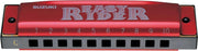 mondharmonica Easy Rider 10 tonen C-majeur rood