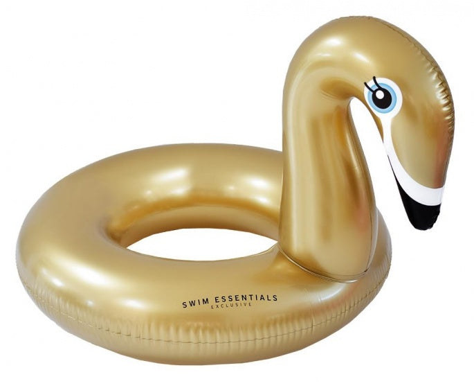 Zwemband 100 x 90 cm Zwaan goud