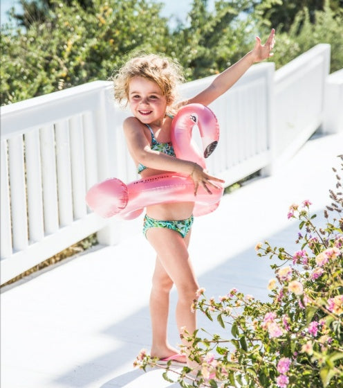 Zwemband junior 55 x 70 cm Flamingo roze