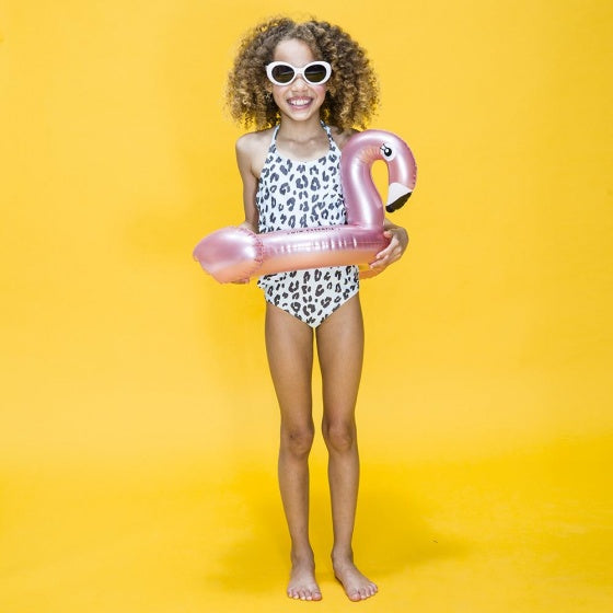 Zwemband junior 55 x 70 cm Flamingo roze