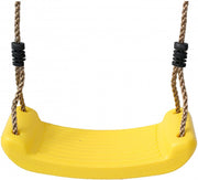 schommelzitje kunststof 42 x 16 cm geel