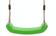 schommelzitje kunststof 42 x 16 cm appelgroen