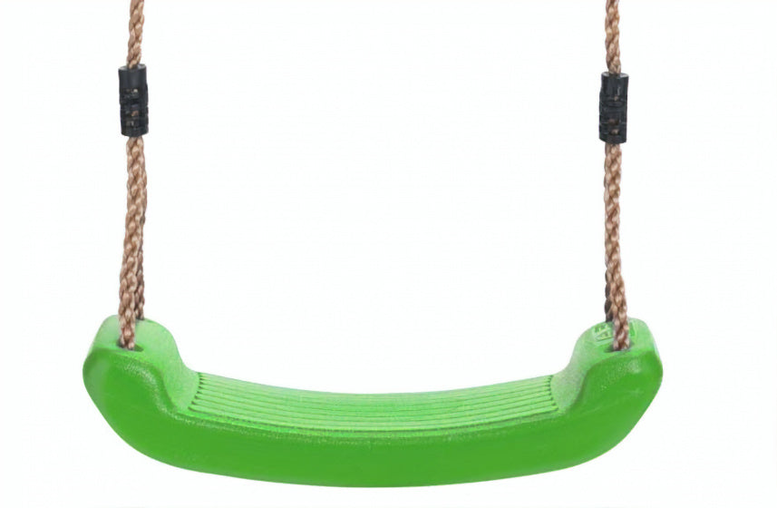 schommelzitje kunststof 42 x 16 cm appelgroen