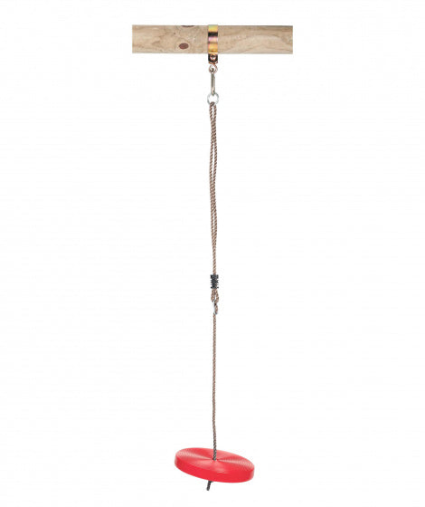 schotelschommel 28 cm kunststof rood