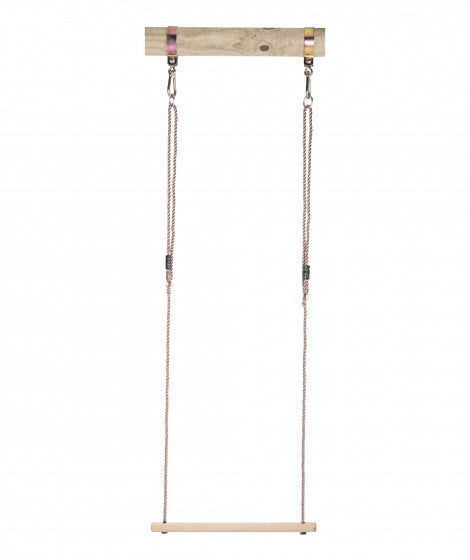 trapeze hout 58 cm lichtbruin