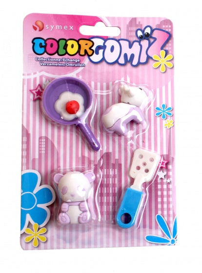 gummen Color Gomiz 4-delig multicolor (#10)