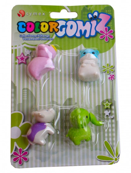 gummen Color Gomiz 4-delig multicolor (#11)