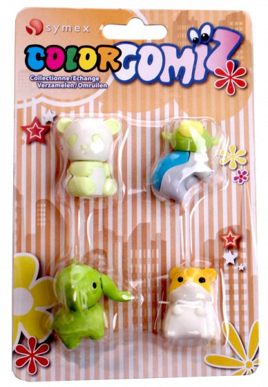 gummen Color Gomiz 4-delig multicolor (#2)
