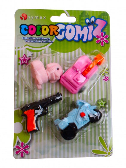 gummen Color Gomiz 4-delig multicolor (#6)