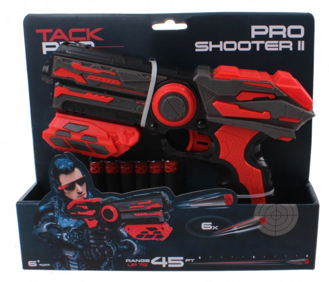 shotgun Pro Shooter II foam 23 cm zwart/rood