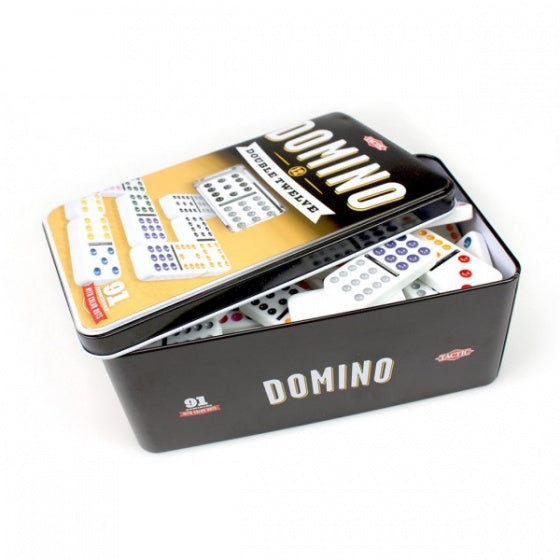 dominospel Double 12 junior wit