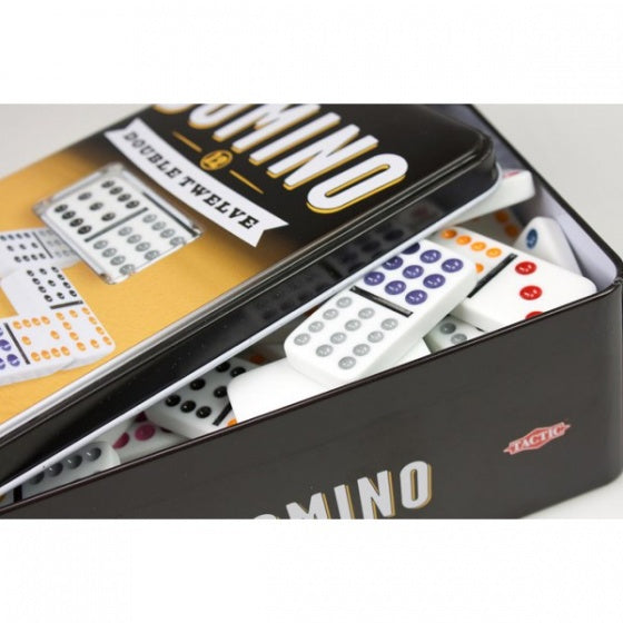 dominospel Double 12 junior wit