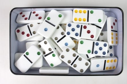 Domino spel Double 6 junior 19