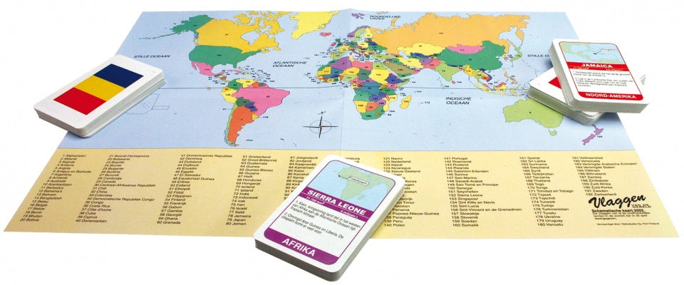 gezelschapsspel Vlaggen van de wereld