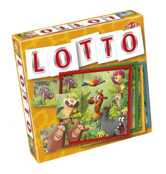 gezelschapsspel Jungle Lotto junior 22 cm karton NL