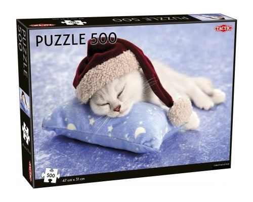 legpuzzel Christmas kitten 500 stukjes