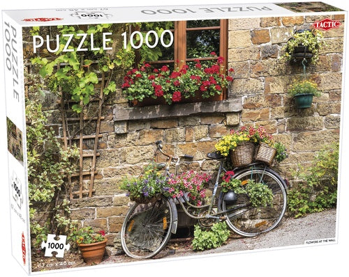 legpuzzel Flowers at the Wall 1000 stukjes