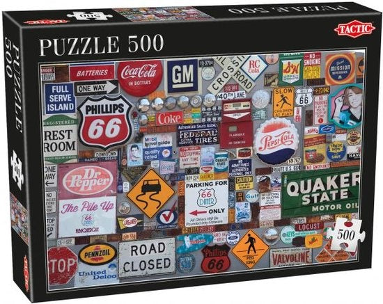 legpuzzel Logos 500 stukjes