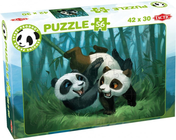 legpuzzel Panda Stars Playtime junior 56 stukjes