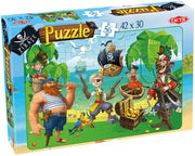 legpuzzel Pirate schateiland 56 stukjes