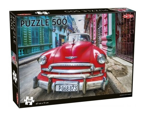 legpuzzel Vintage car in Havana 500 stukjes